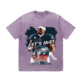 RDMCLOTHINGART tapestry hoodie EAGLES 2  HEAVY WEIGHT COTTON TEE-9064