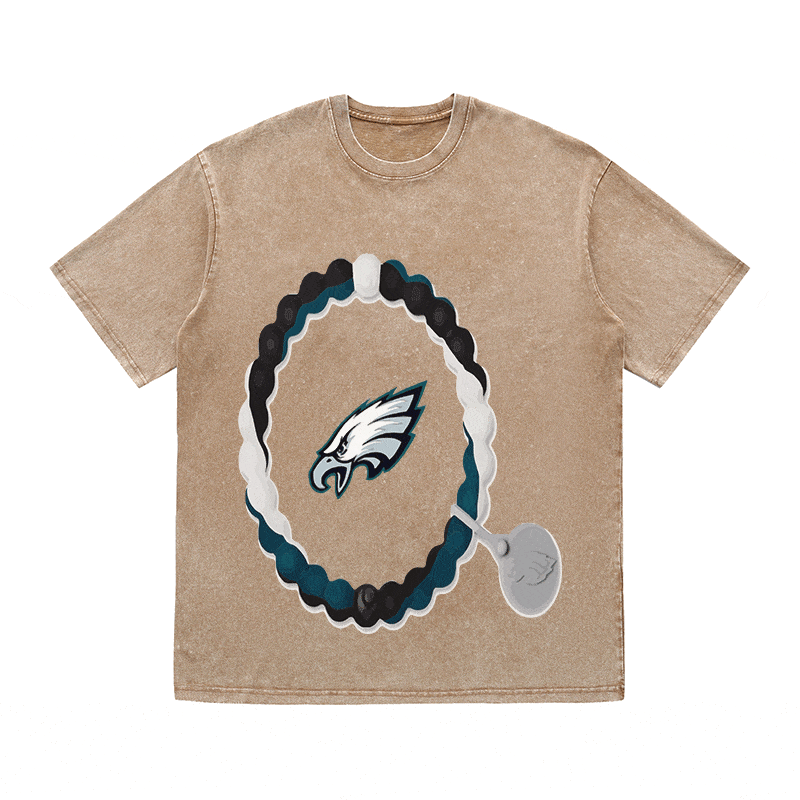 RDMCLOTHINGART tapestry hoodie EAGLES HEAVY WEIGHT COTTON TEE-8778