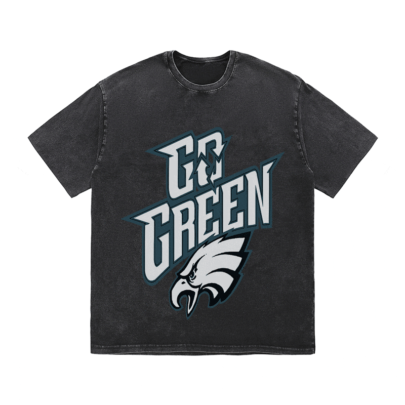 RDMCLOTHINGART tapestry hoodie EAGLES HEAVY WEIGHT COTTON TEE-8780