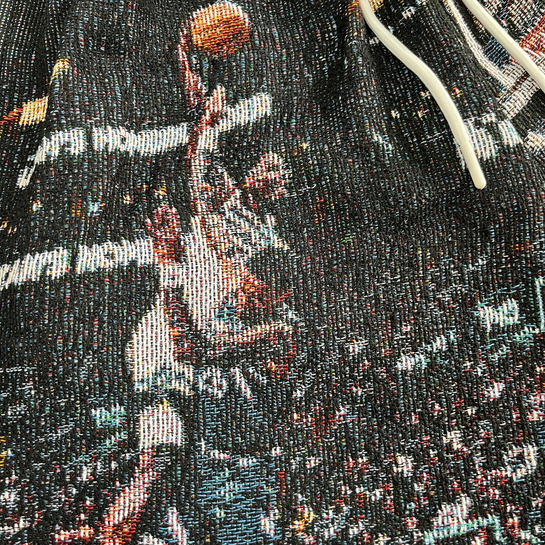 RDMCLOTHINGART tapestry hoodie EDWARDS TAPESTRY SHORTS