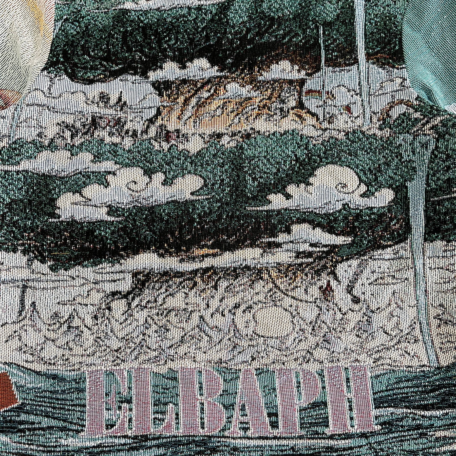 RDMCLOTHINGART tapestry hoodie ELBAPH TAPESTRY HOODIE