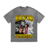 RDMCLOTHINGART tapestry hoodie ELVIS HEAVY WEIGHT COTTON TEE-9124