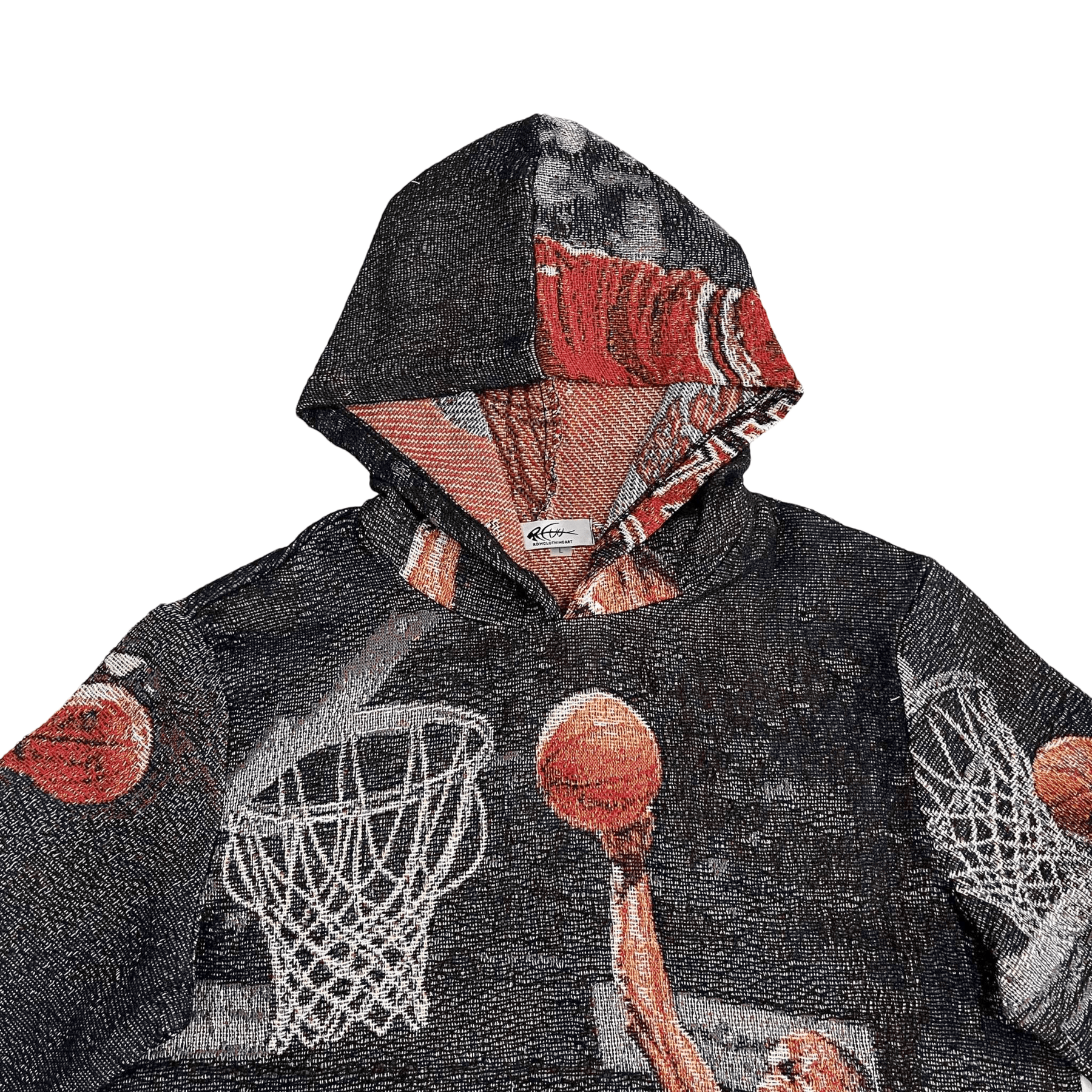 RDMCLOTHINGART tapestry hoodie FLY MAN TAPESTRY