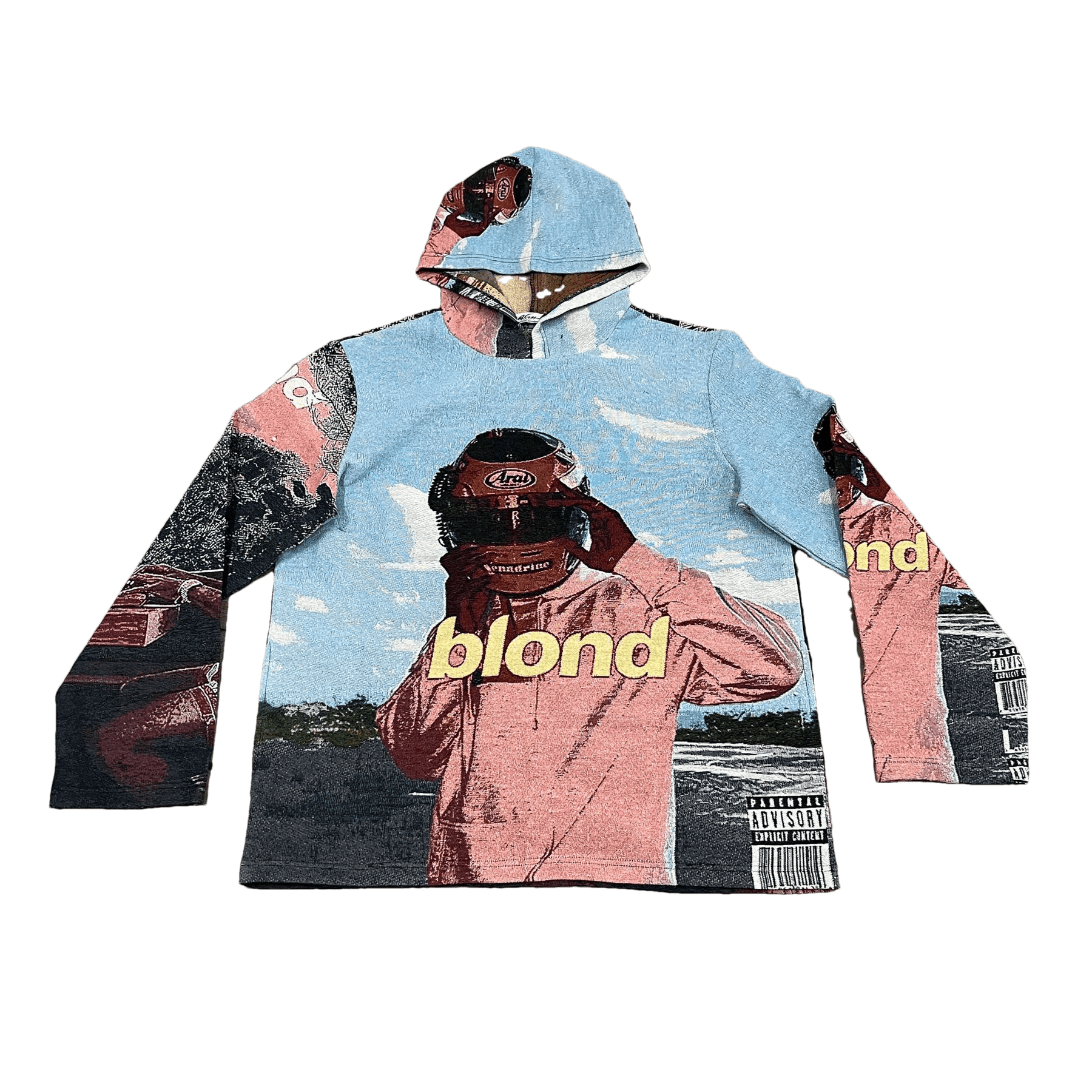 RDMCLOTHINGART tapestry hoodie FRANK TAPESTRY HOODIE