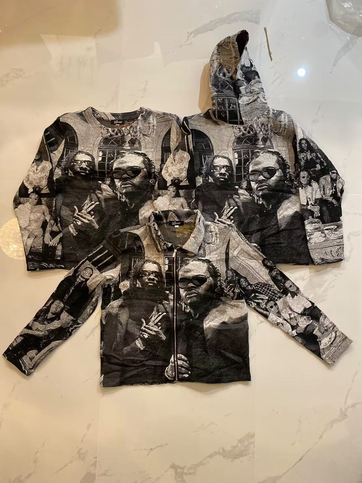 RDMCLOTHINGART tapestry hoodie FreeYSL Tapestry