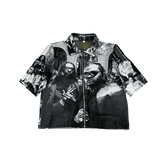 RDMCLOTHINGART tapestry hoodie FREEYSL TAPESTRY TEE