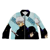 RDMCLOTHINGART tapestry hoodie GOJO VS TOJI TAPESTRY JACKET