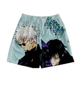 RDMCLOTHINGART tapestry hoodie GOJO VS TOJI TAPESTRY SHORTS