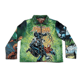 RDMCLOTHINGART tapestry hoodie GREEN SPIDER TAPESTRY JACKET