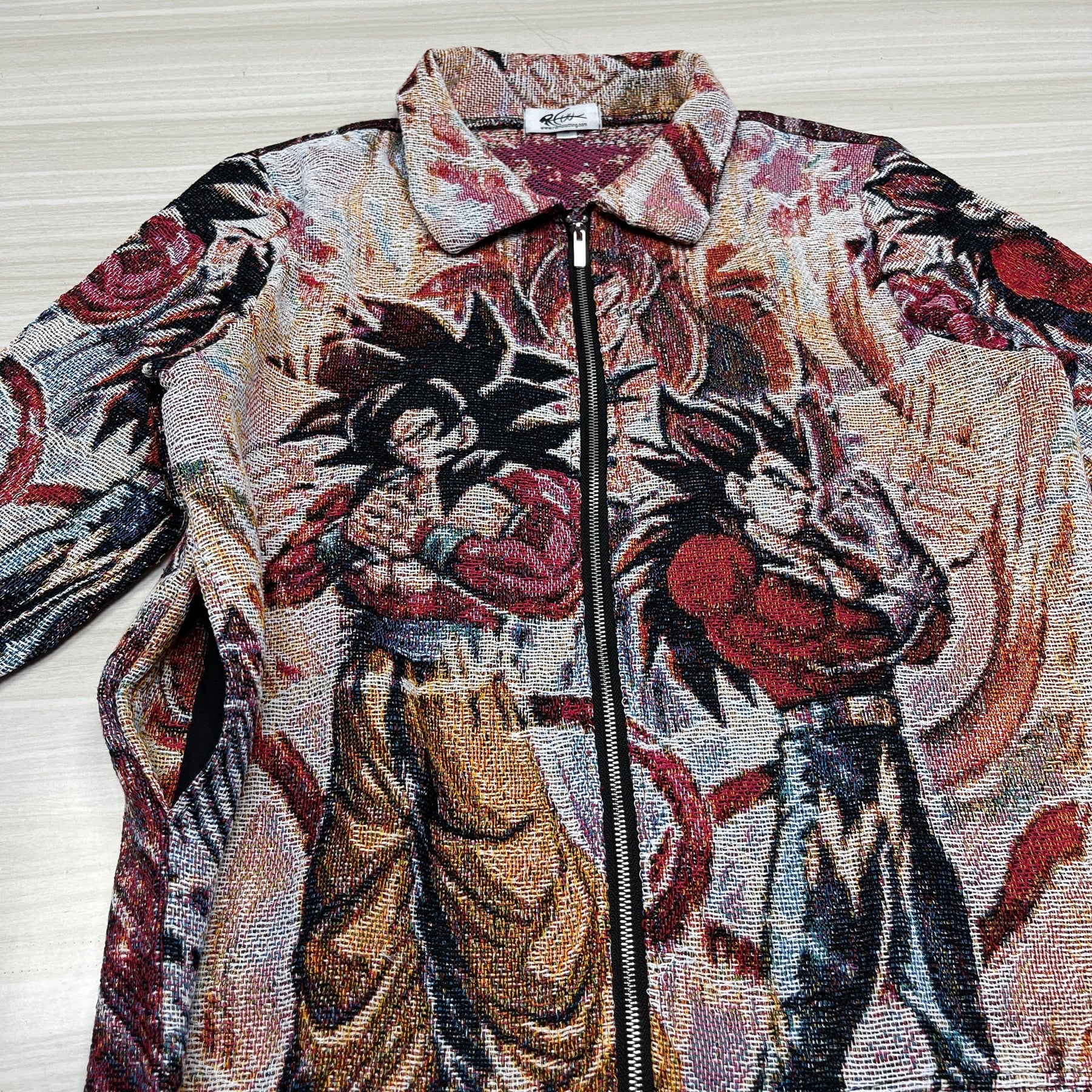 RDMCLOTHINGART tapestry hoodie GT GOKU&VEGETA TAPESTRY JACKET