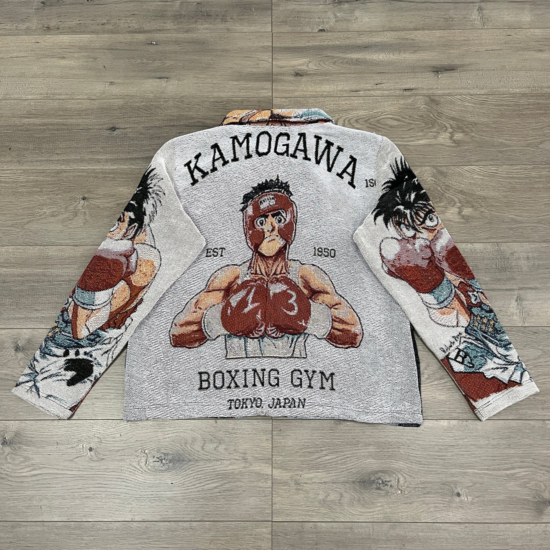 RDMCLOTHINGART tapestry hoodie HAJIME NO IPPO V2 TAPESTRY JACKET