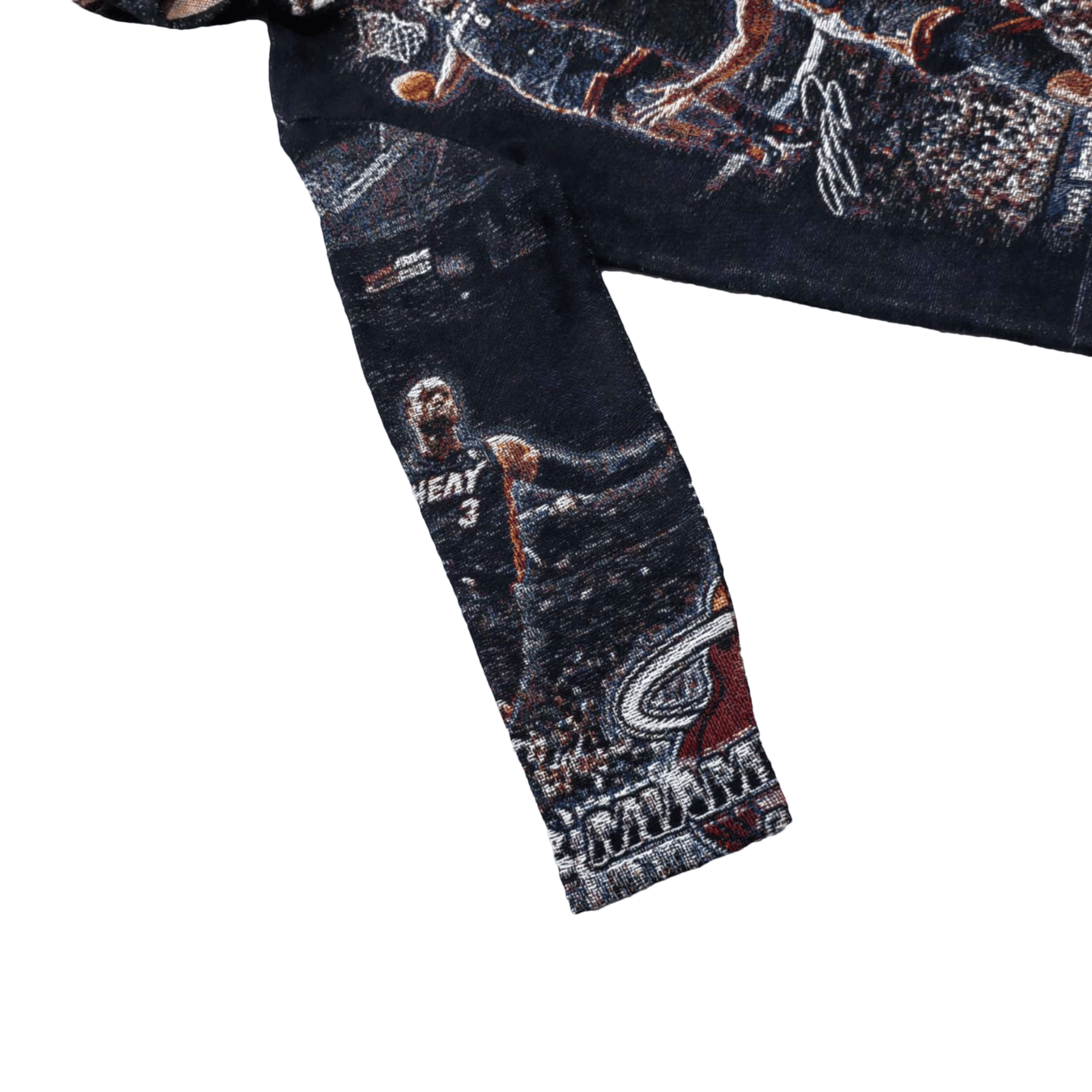 RDMCLOTHINGART tapestry hoodie Heats Legendary Tapestry