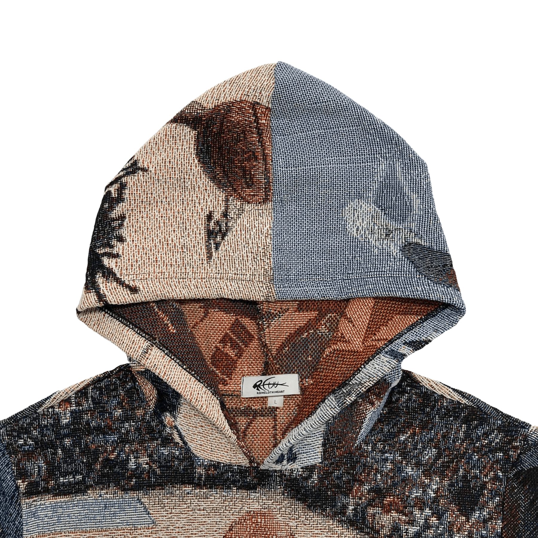 RDMCLOTHINGART tapestry hoodie JA Tapestry