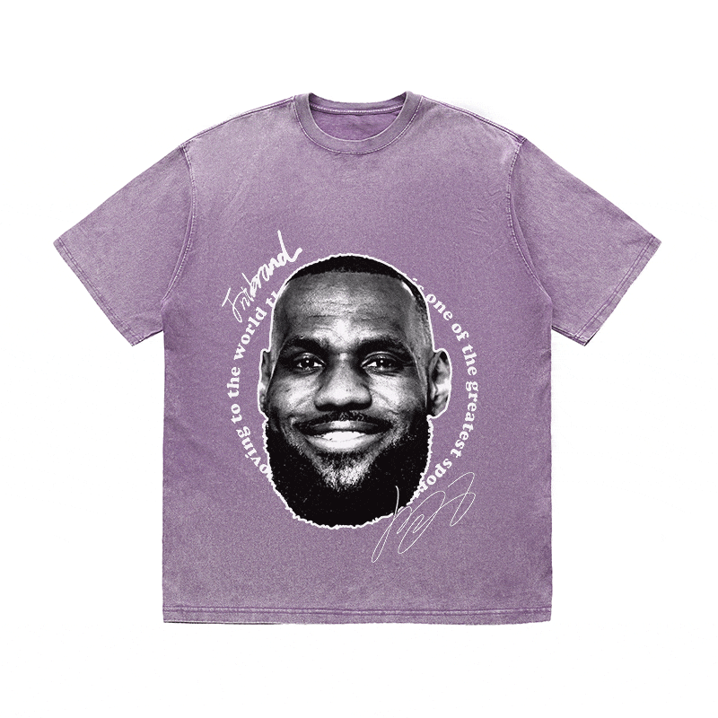 RDMCLOTHINGART tapestry hoodie JAMES HEAVY WEIGHT COTTON TEE-9313