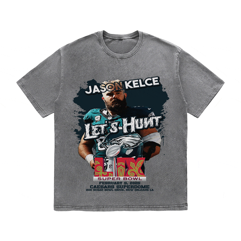 RDMCLOTHINGART tapestry hoodie JASON KELCE HEAVY WEIGHT COTTON TEE-9070
