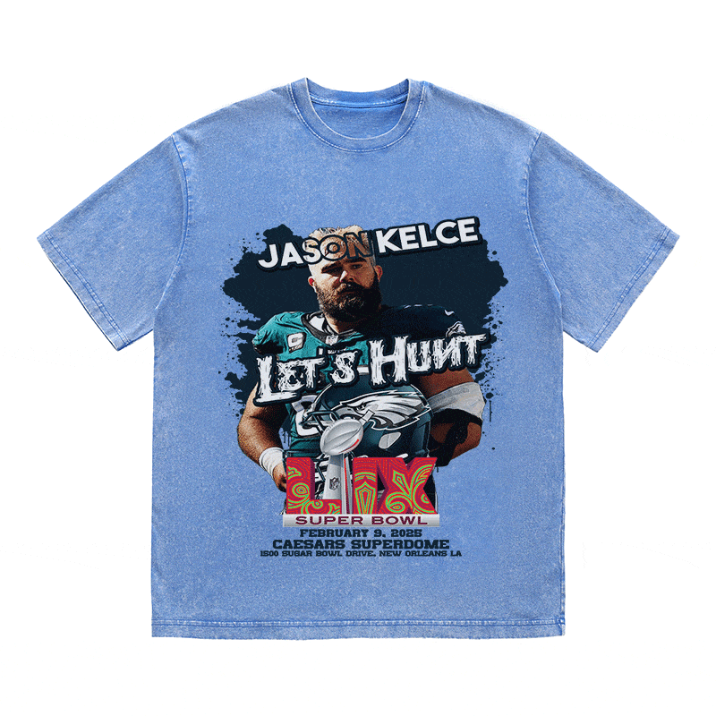 RDMCLOTHINGART tapestry hoodie JASON KELCE HEAVY WEIGHT COTTON TEE-9070