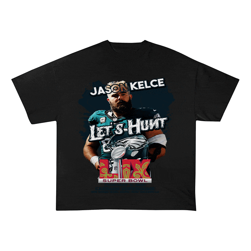 RDMCLOTHINGART tapestry hoodie JASON KELCE HEAVY WEIGHT COTTON TEE-9070