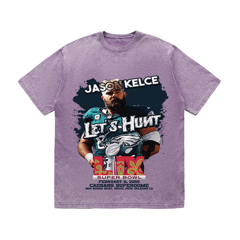 RDMCLOTHINGART tapestry hoodie JASON KELCE HEAVY WEIGHT COTTON TEE-9070