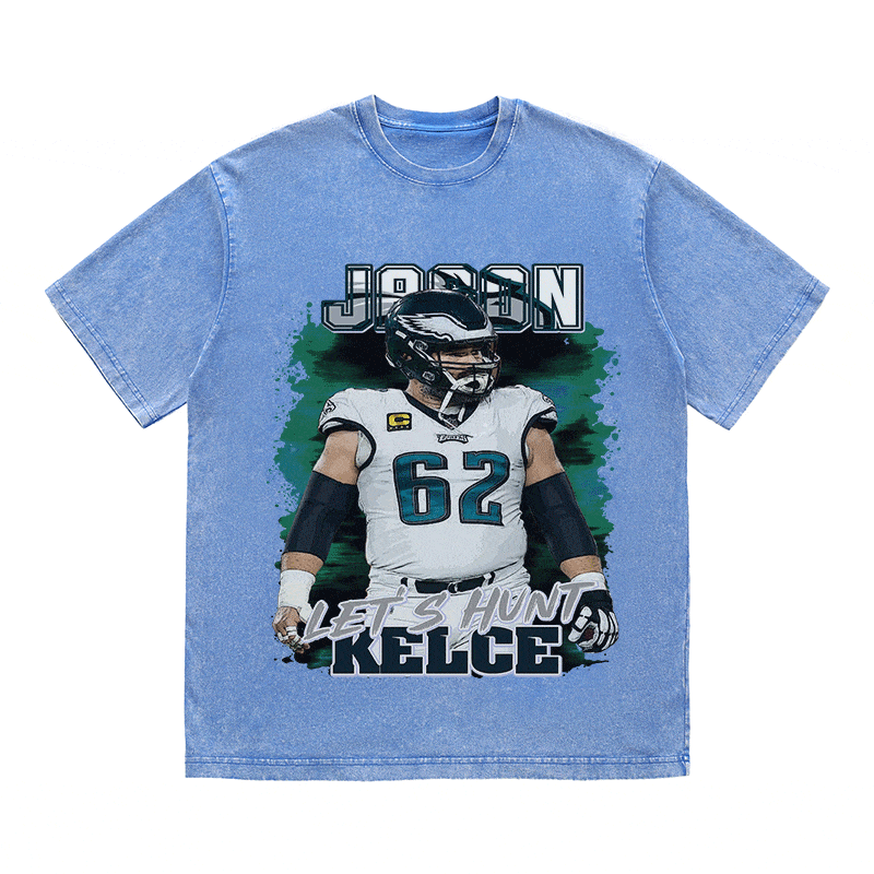 RDMCLOTHINGART tapestry hoodie JASON KELCE HEAVY WEIGHT COTTON TEE-9071