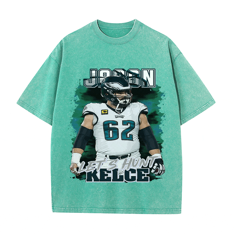 RDMCLOTHINGART tapestry hoodie JASON KELCE HEAVY WEIGHT COTTON TEE-9071