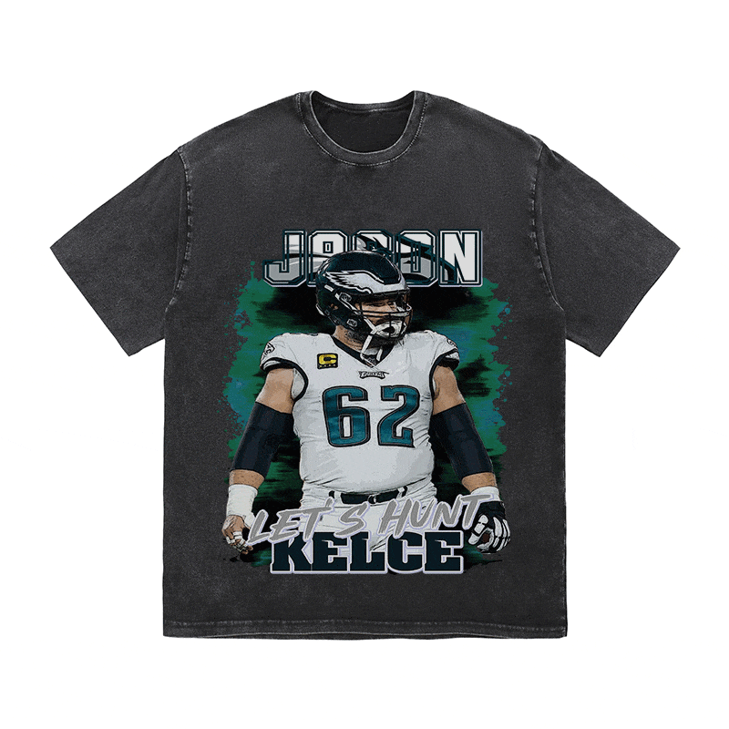 RDMCLOTHINGART tapestry hoodie JASON KELCE HEAVY WEIGHT COTTON TEE-9071