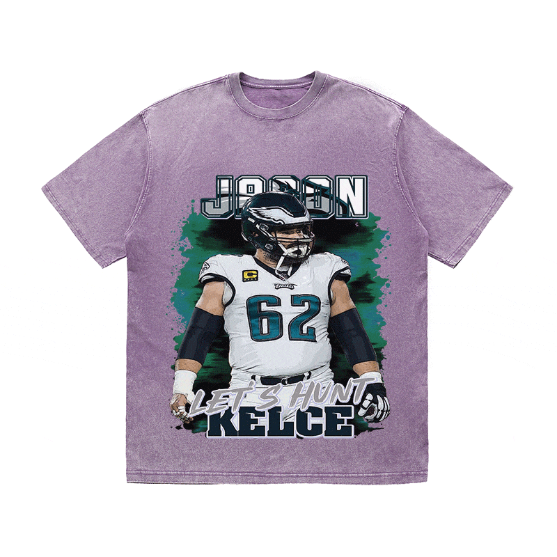 RDMCLOTHINGART tapestry hoodie JASON KELCE HEAVY WEIGHT COTTON TEE-9071