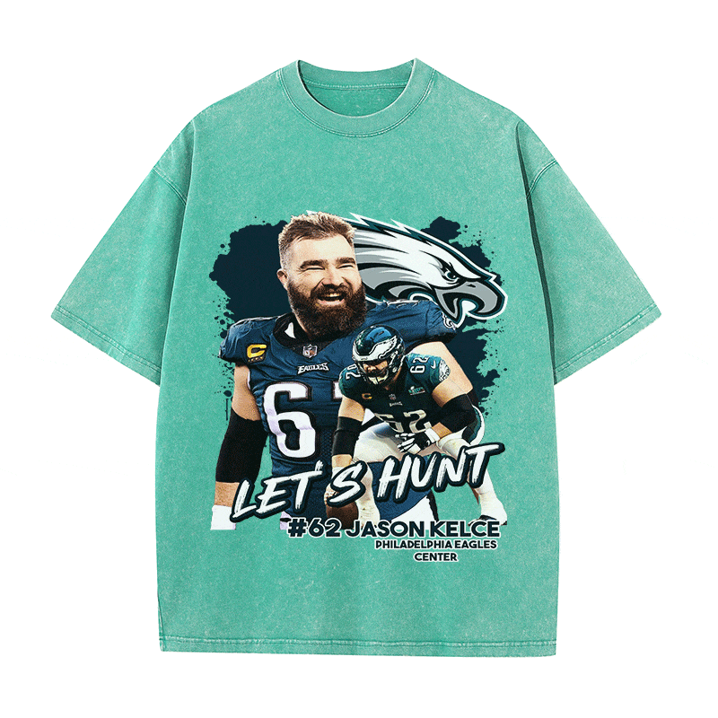 RDMCLOTHINGART tapestry hoodie JASON KELCE HEAVY WEIGHT COTTON TEE-9072