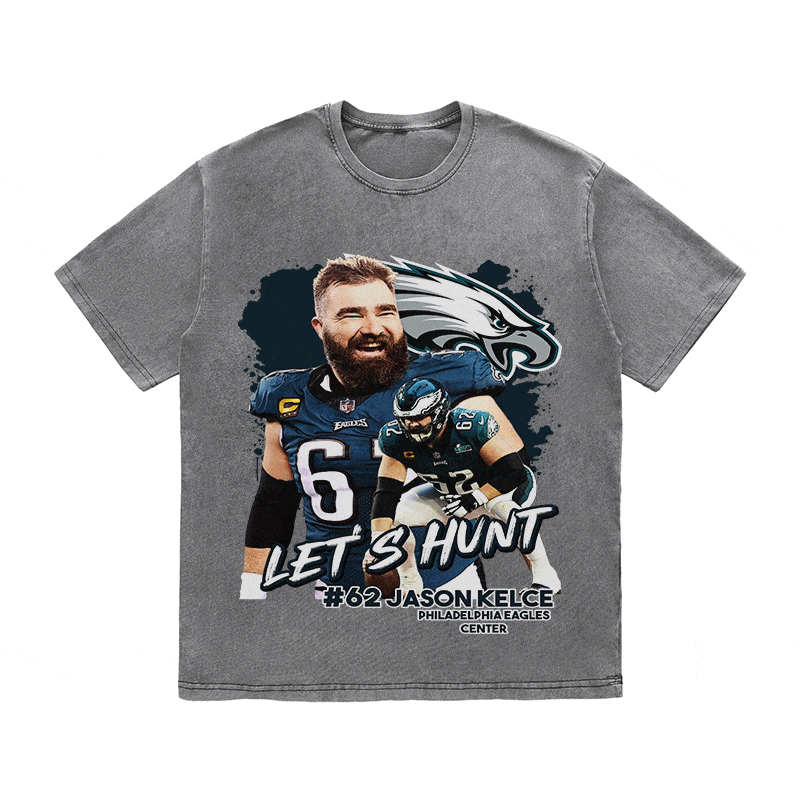RDMCLOTHINGART tapestry hoodie JASON KELCE HEAVY WEIGHT COTTON TEE-9072