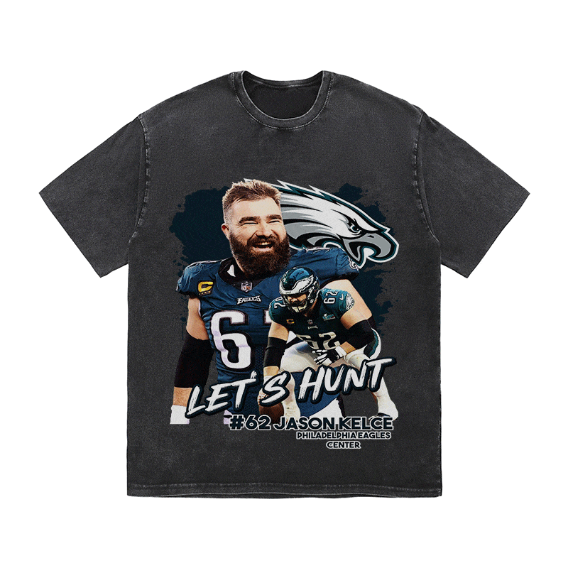 RDMCLOTHINGART tapestry hoodie JASON KELCE HEAVY WEIGHT COTTON TEE-9072