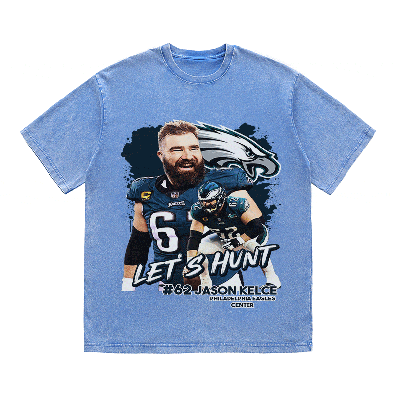 RDMCLOTHINGART tapestry hoodie JASON KELCE HEAVY WEIGHT COTTON TEE-9072