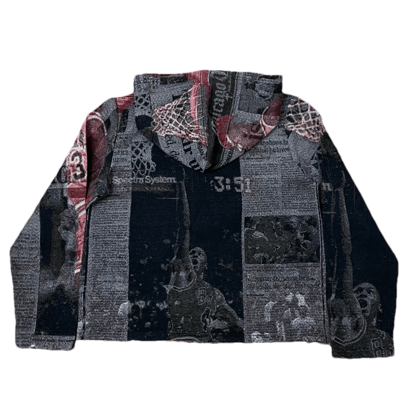 RDMCLOTHINGART tapestry hoodie JD HISTORY TAPESTRY