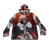 RDMCLOTHINGART tapestry hoodie KOD TAPESTRY HOODIE