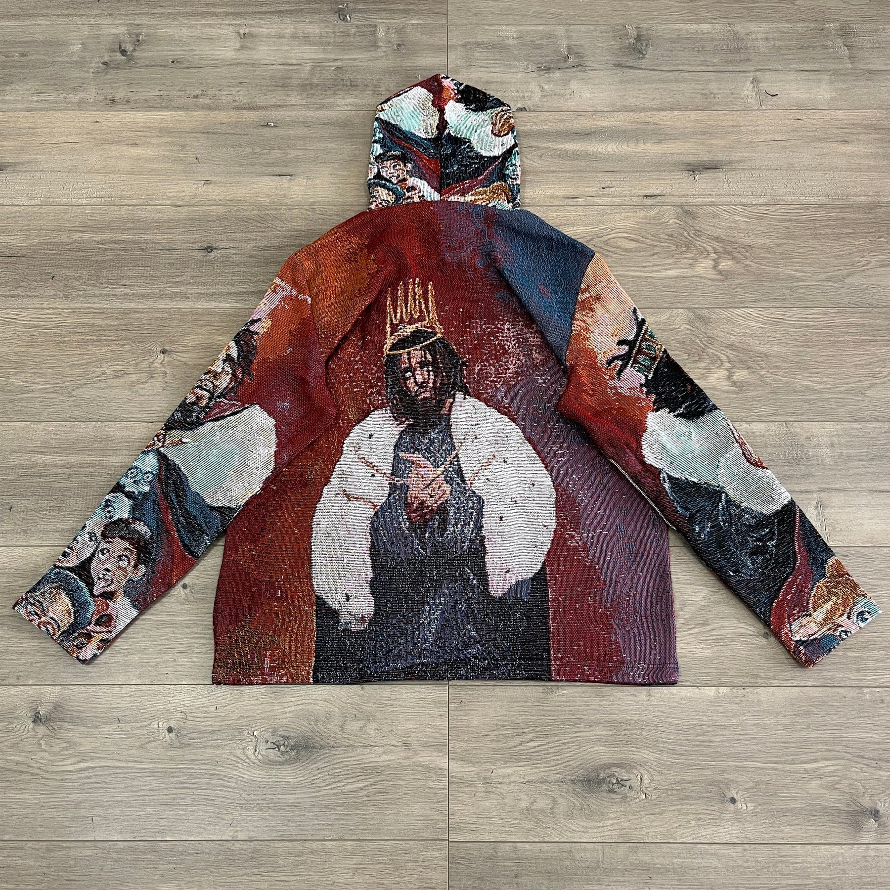 RDMCLOTHINGART tapestry hoodie KOD TAPESTRY HOODIE