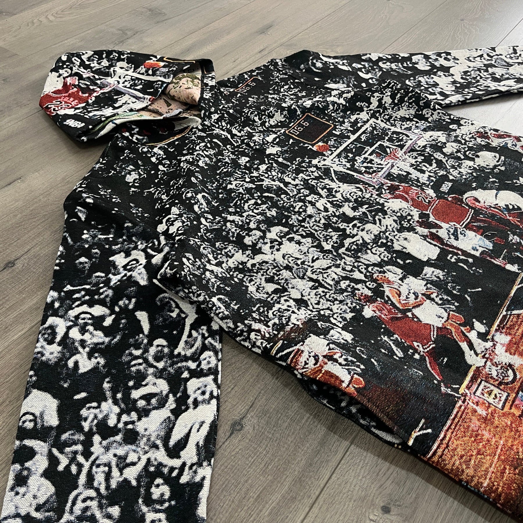 RDMCLOTHINGART tapestry hoodie LAST SHOT TAPESTRY HOODIE