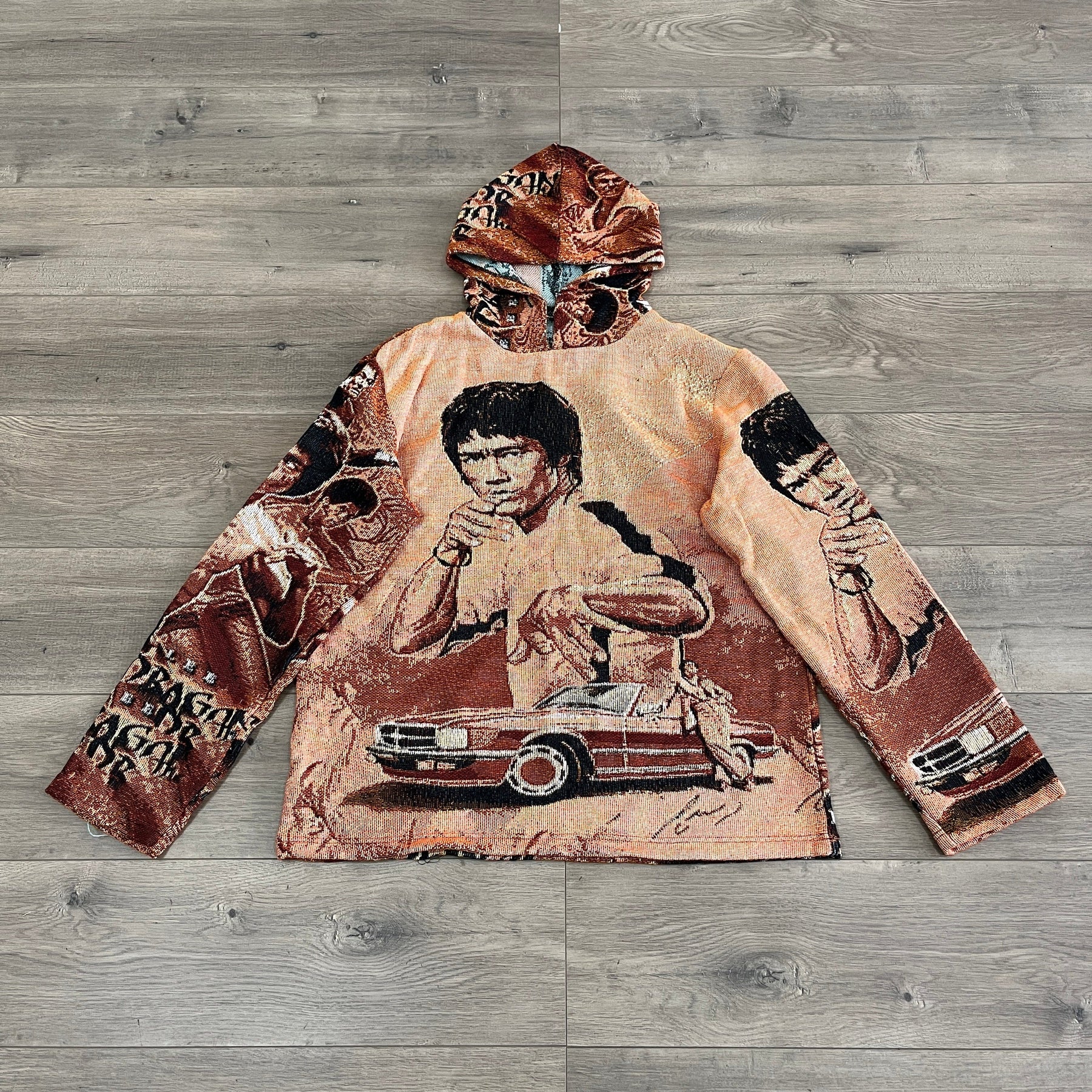 RDMCLOTHINGART tapestry hoodie LEE TAPESTRY HOODIE