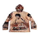 RDMCLOTHINGART tapestry hoodie LEE TAPESTRY HOODIE