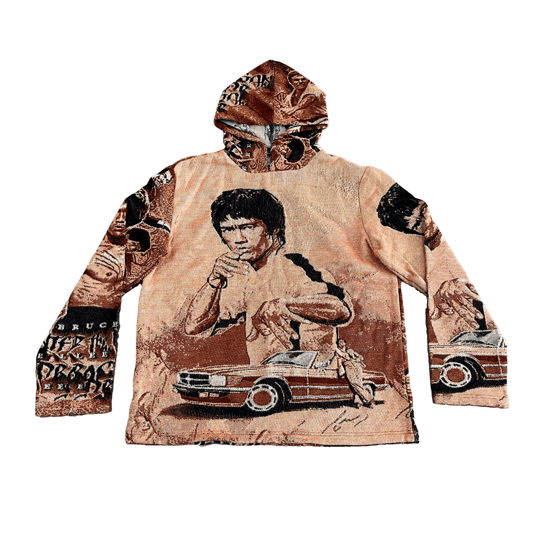 RDMCLOTHINGART tapestry hoodie LEE TAPESTRY HOODIE