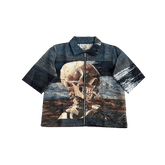 RDMCLOTHINGART tapestry hoodie LOVE&DEATH  TAPESTRY TEE