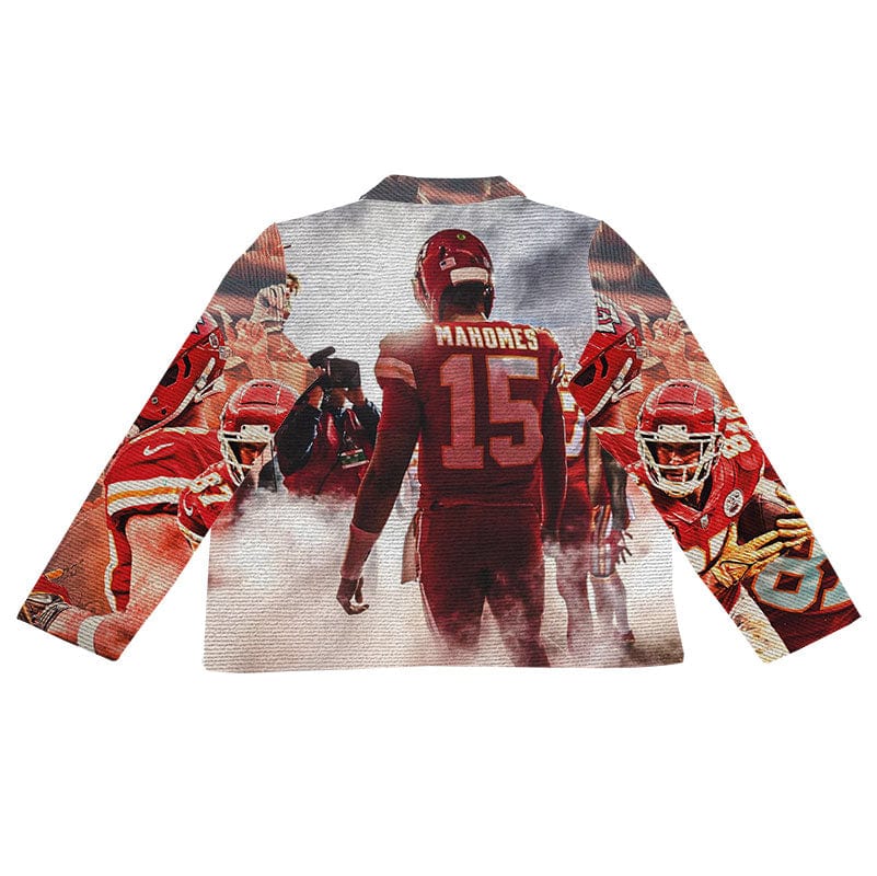 RDMCLOTHINGART tapestry hoodie MAHOMES TAPESTRY JACKET