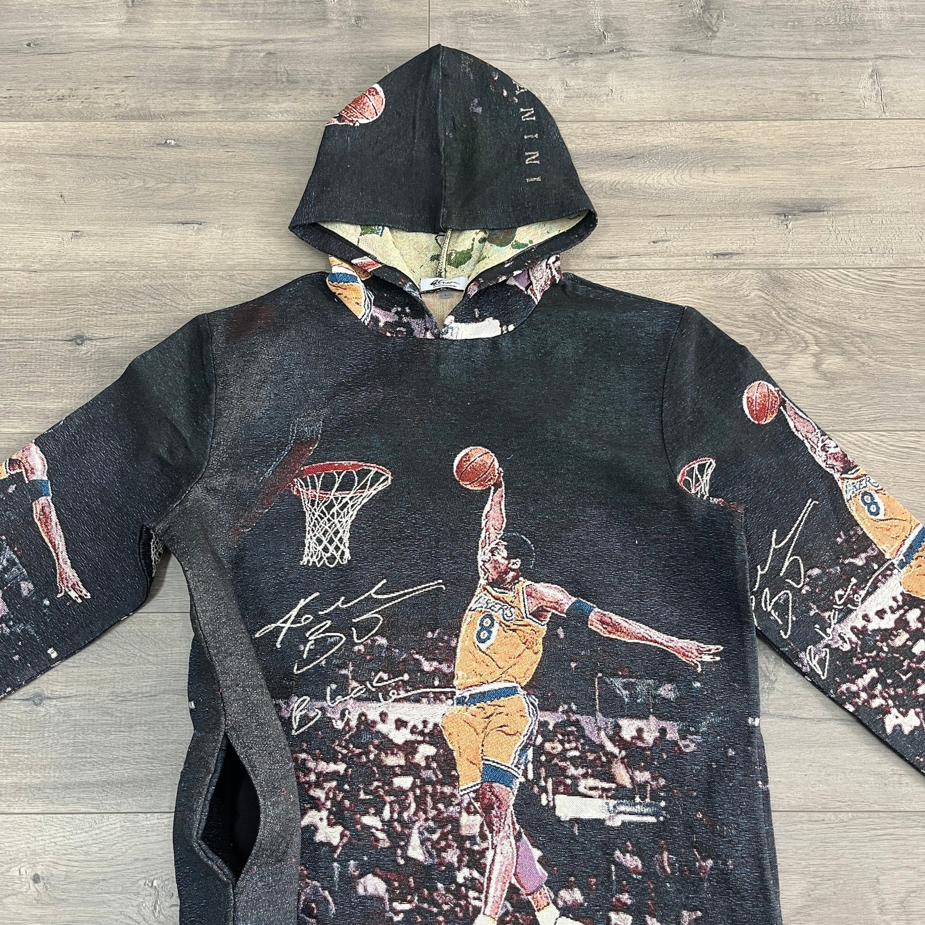 RDMCLOTHINGART tapestry hoodie MANBA DUNK TAPESTRY HOODIE