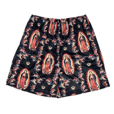 RDMCLOTHINGART tapestry hoodie MARIA MESH SHORTS-8680