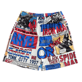 RDMCLOTHINGART tapestry hoodie MARVEL MESH SHORTS-8613