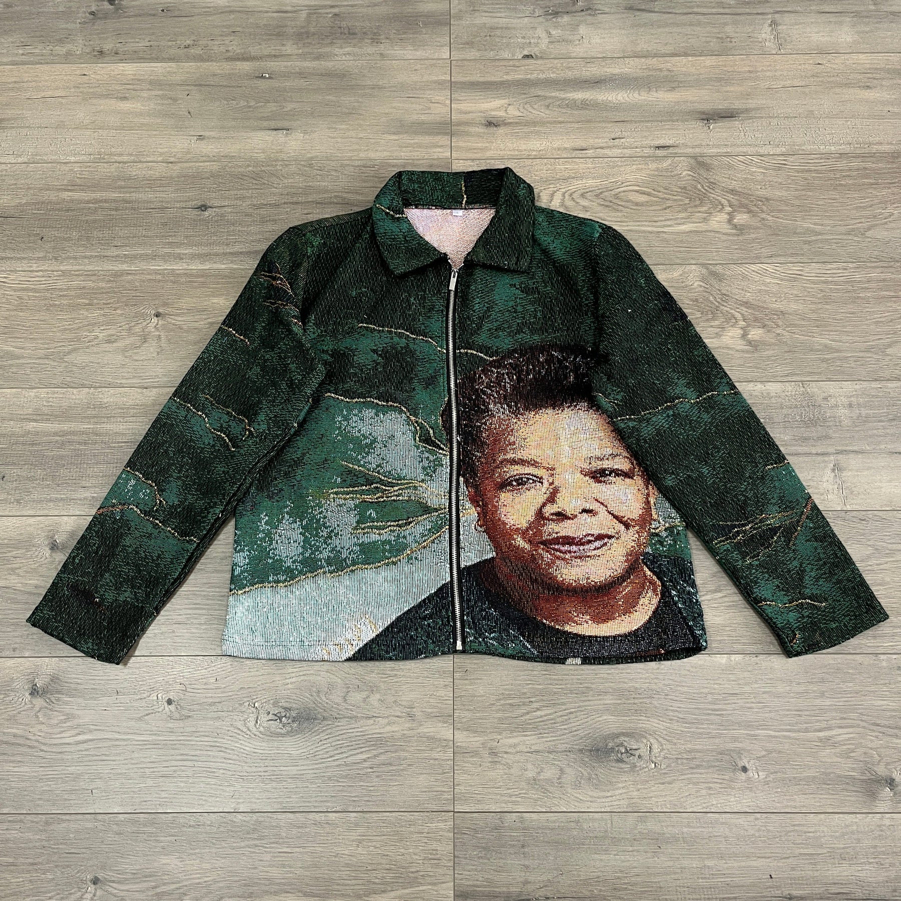 RDMCLOTHINGART tapestry hoodie MAYA TAPESTRY JACKET