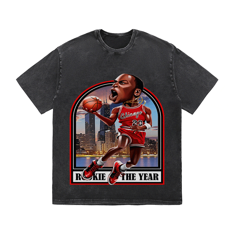 RDMCLOTHINGART tapestry hoodie MJ HEAVY WEIGHT COTTON TEE-9050