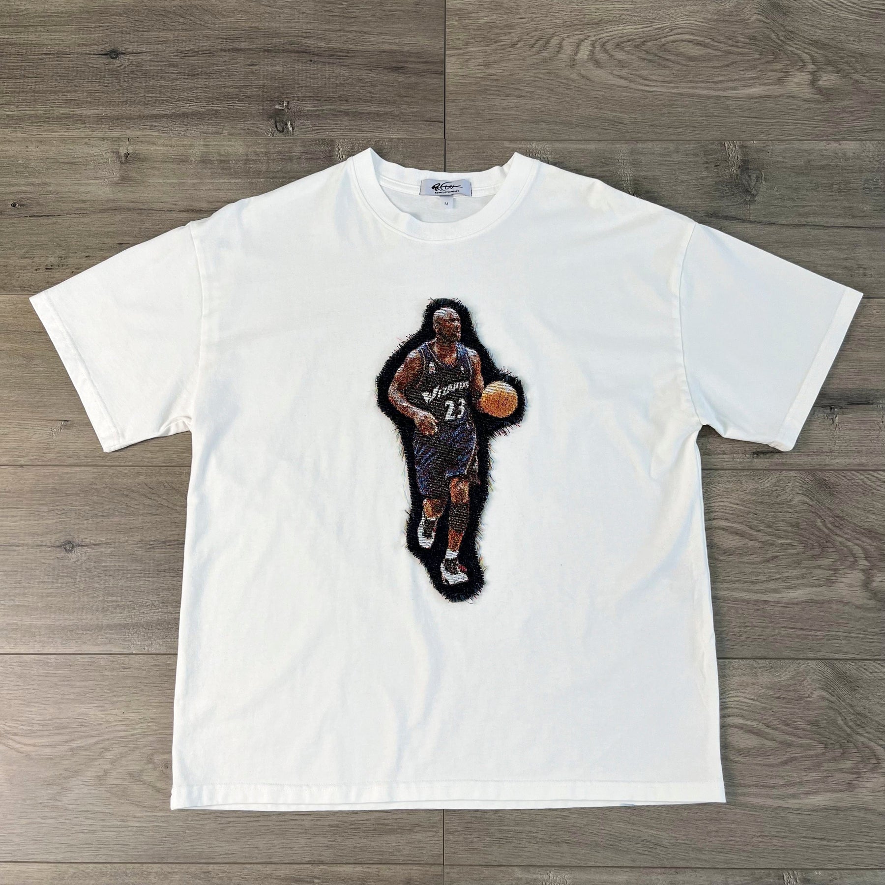 RDMCLOTHINGART tapestry hoodie MJ WIZARDS HEAVY WEIGHT PATCH TEE-8110