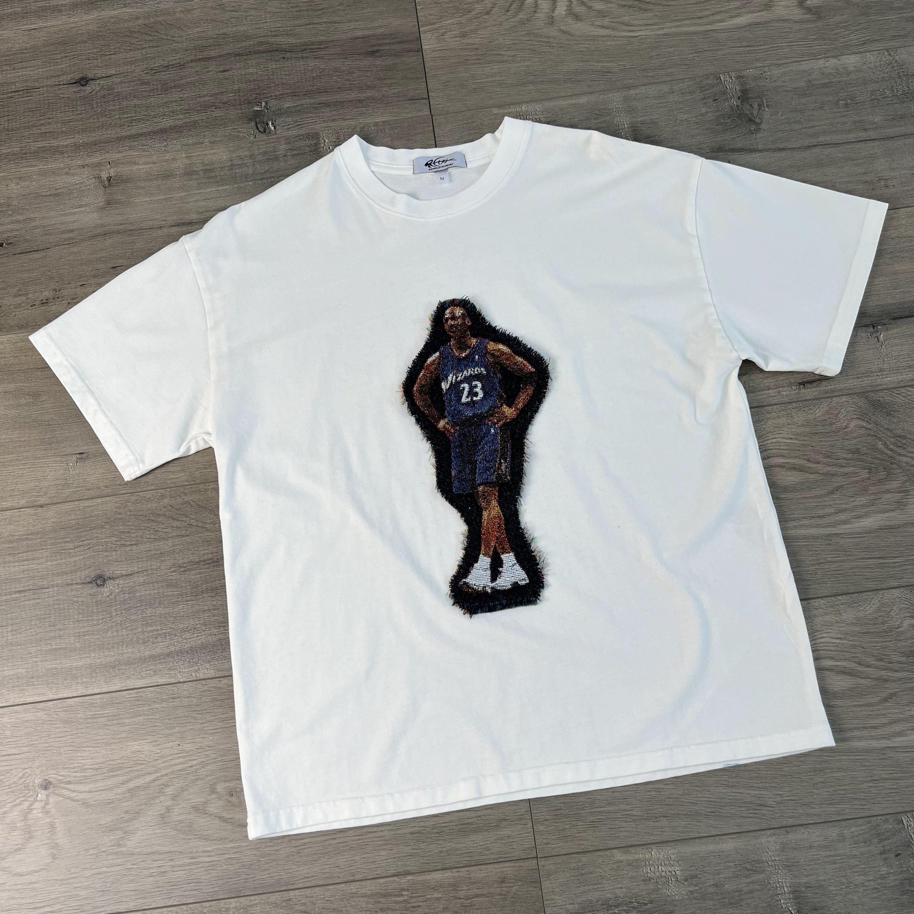 RDMCLOTHINGART tapestry hoodie MJ WIZARDS V2 HEAVY WEIGHT PATCH TEE-8111