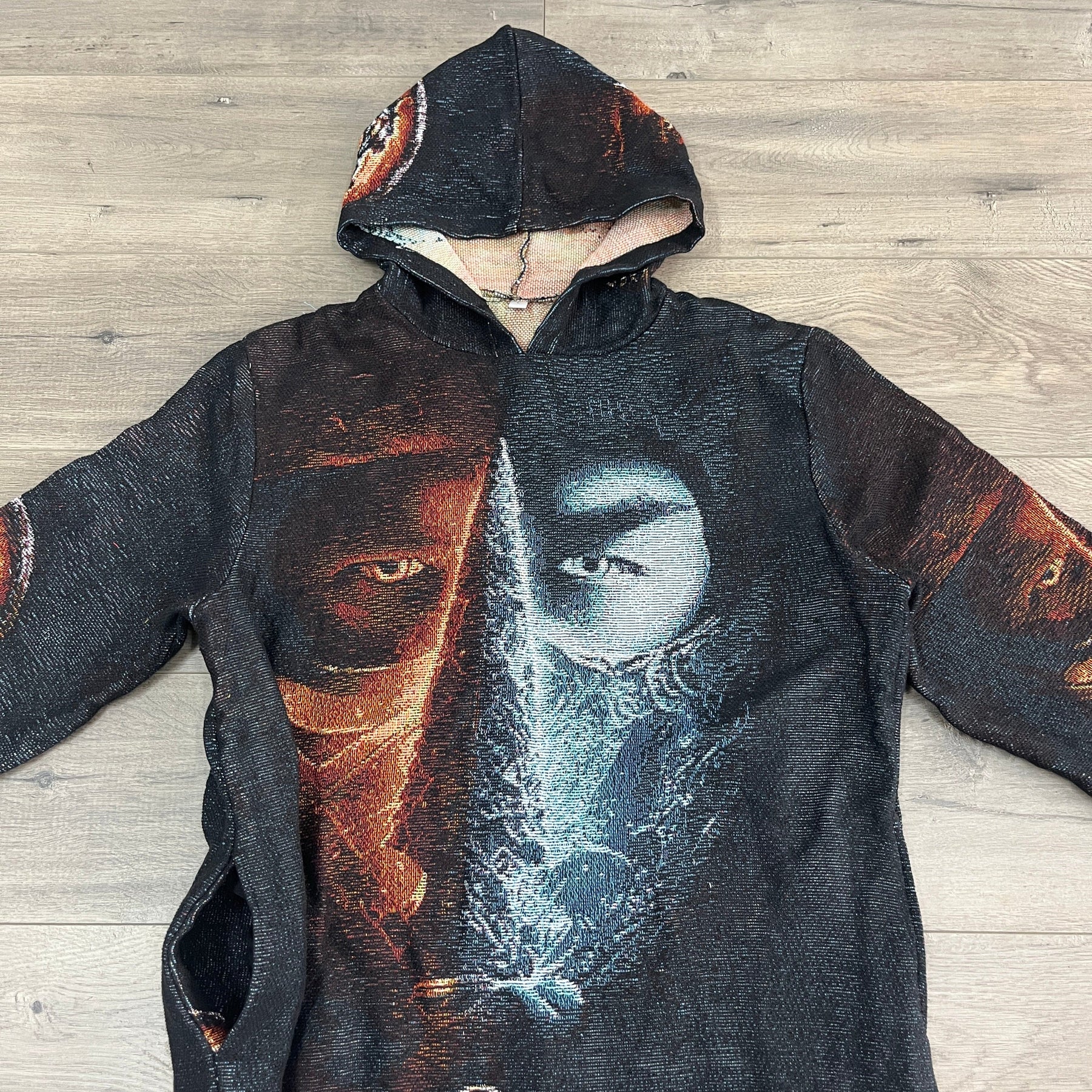 RDMCLOTHINGART tapestry hoodie MORTAL COMBAT TAPESTRY HOODIE