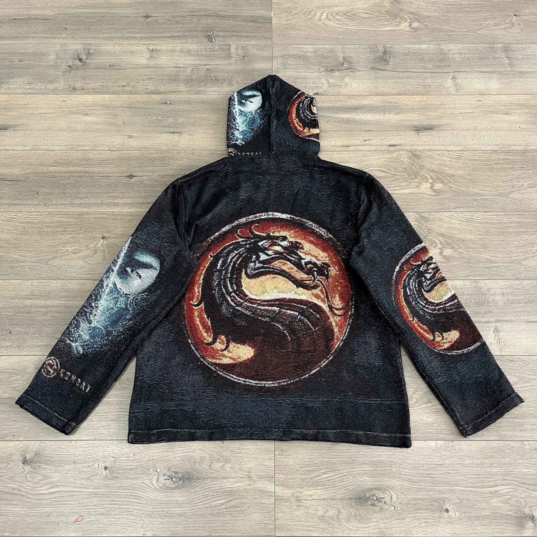 RDMCLOTHINGART tapestry hoodie MORTAL COMBAT TAPESTRY HOODIE