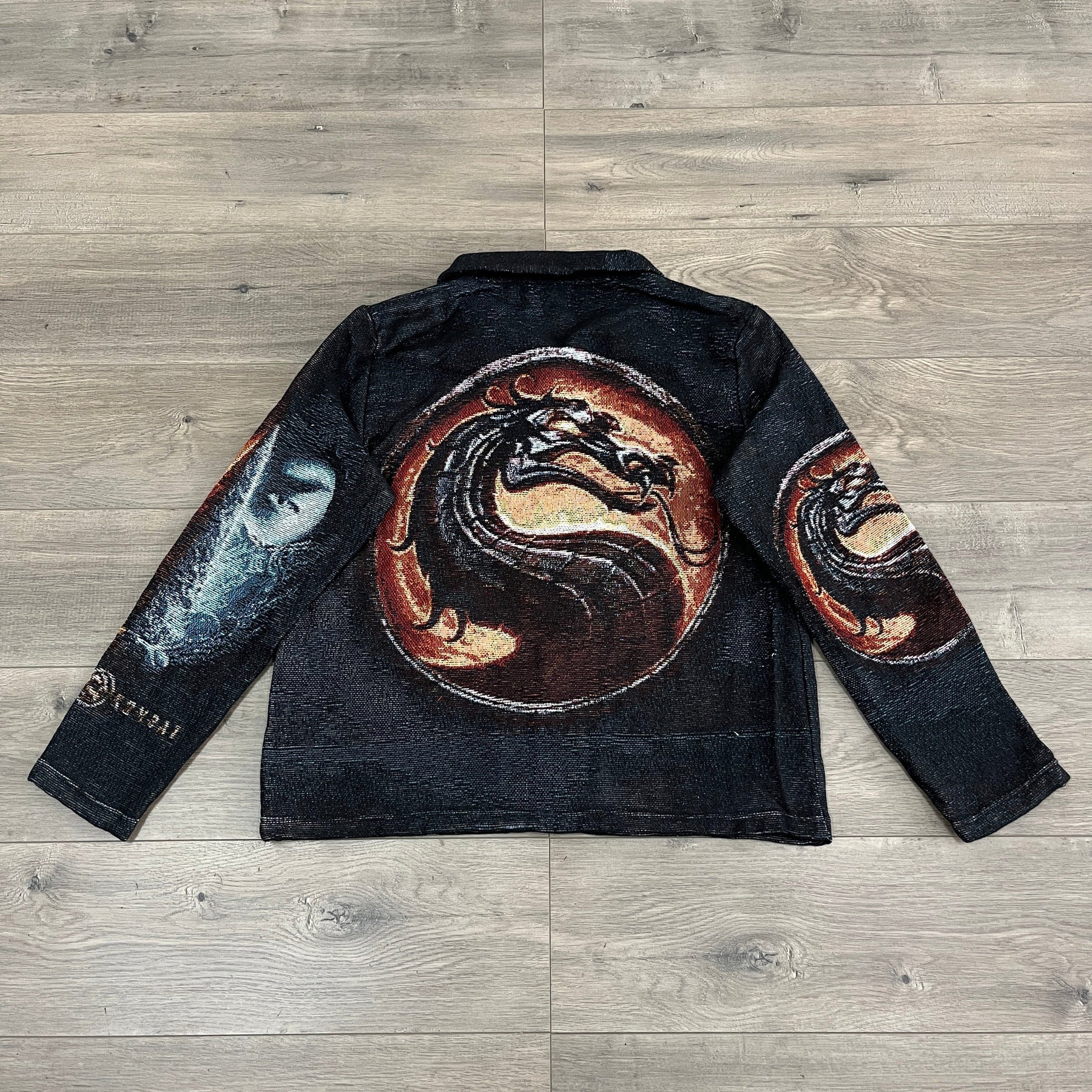 RDMCLOTHINGART tapestry hoodie MORTAL COMBAT TAPESTRY JACKET