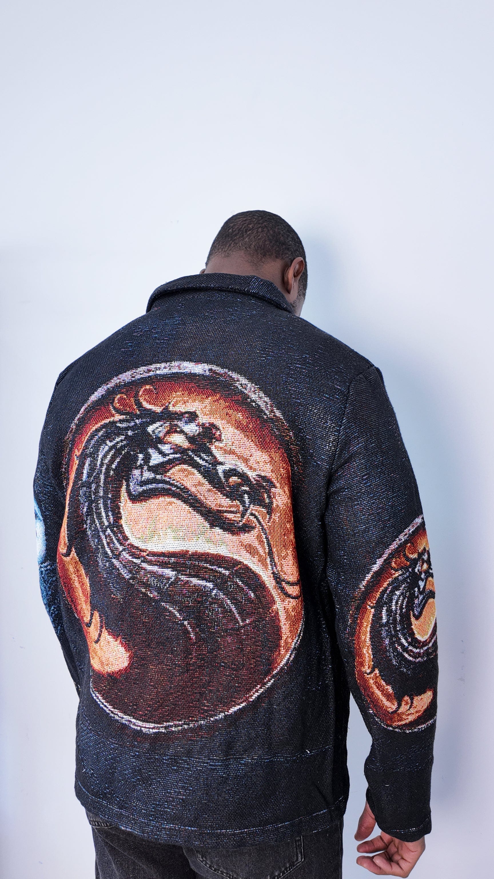 RDMCLOTHINGART tapestry hoodie MORTAL COMBAT TAPESTRY JACKET
